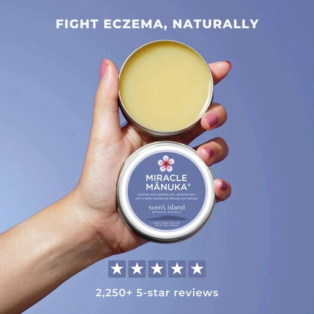 60 Day Supply - Miracle Manuka Flare Relief Balm for Dry, Itchy Skin - 100g - Image 11